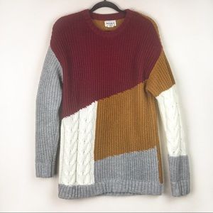 REPUBLIC Colorblock Sweater M
